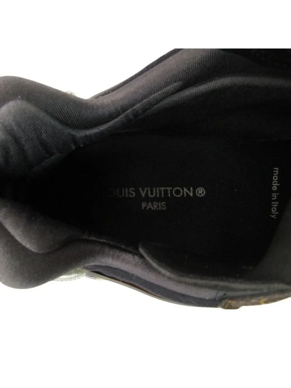 Louis Vuitton Sneakers Run 55 Line LV Circle Platform Dad Shoes Navy